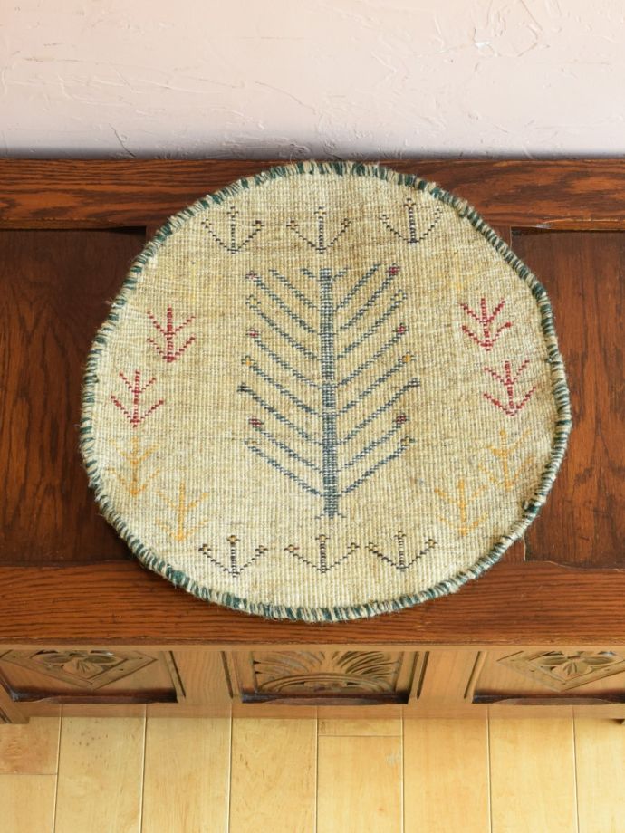 ギャッベの裏面