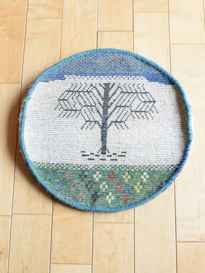 ギャッベの裏面