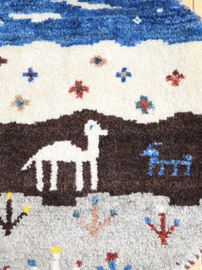 おしゃれなギャッベ