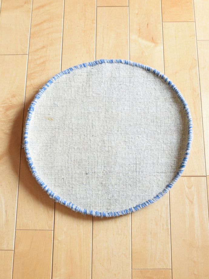 ギャッベの裏面