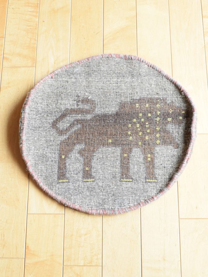 ギャッベの裏面