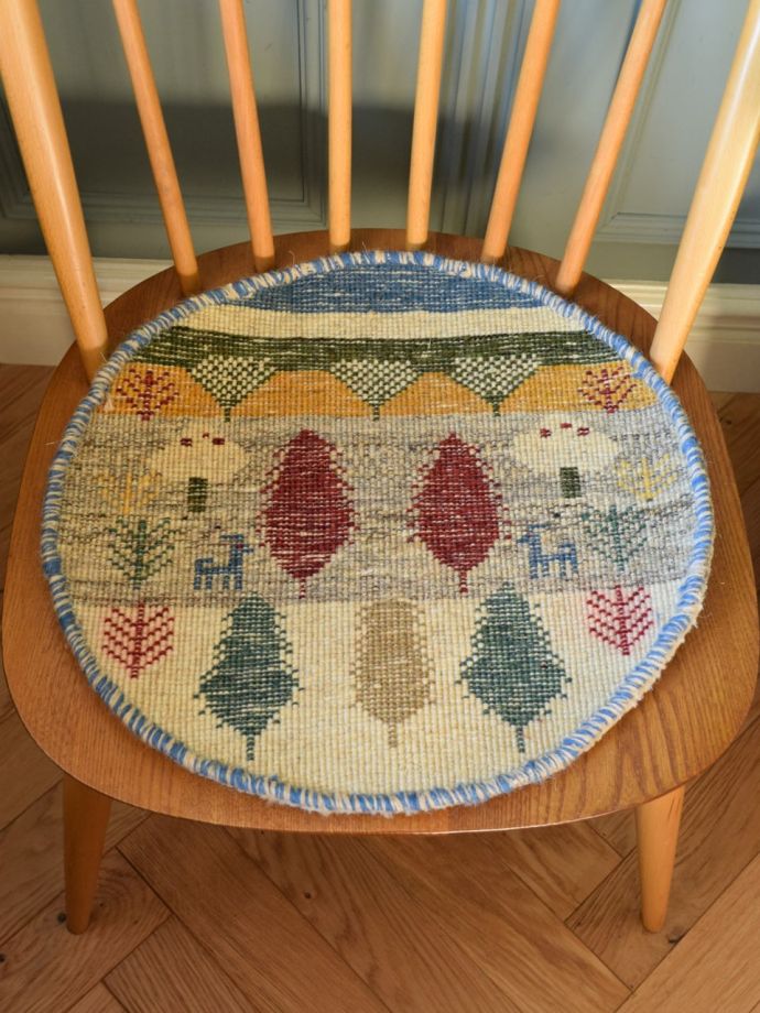 ギャッベの裏面