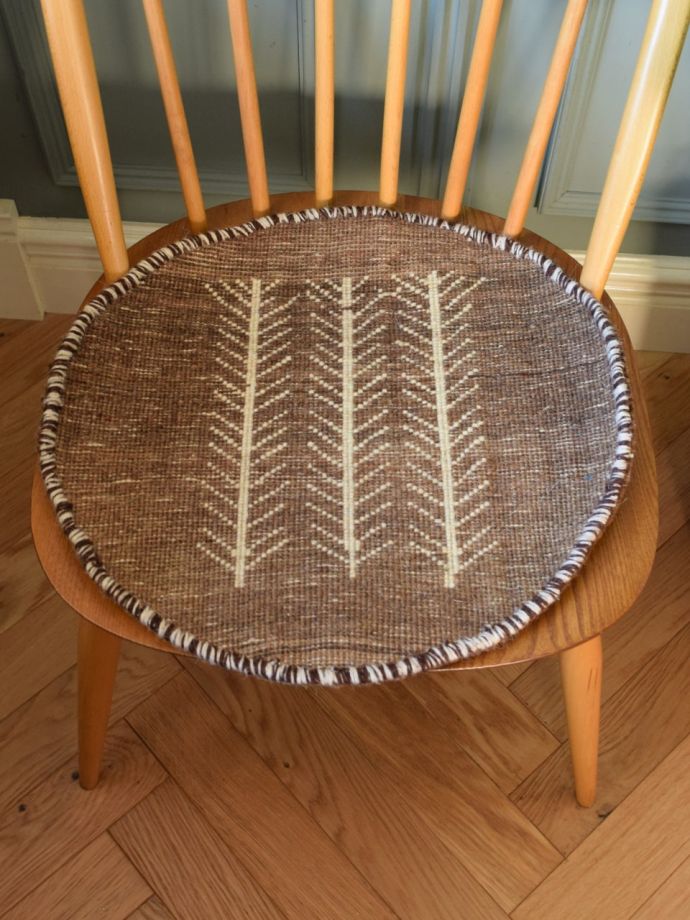 ギャッベの裏面