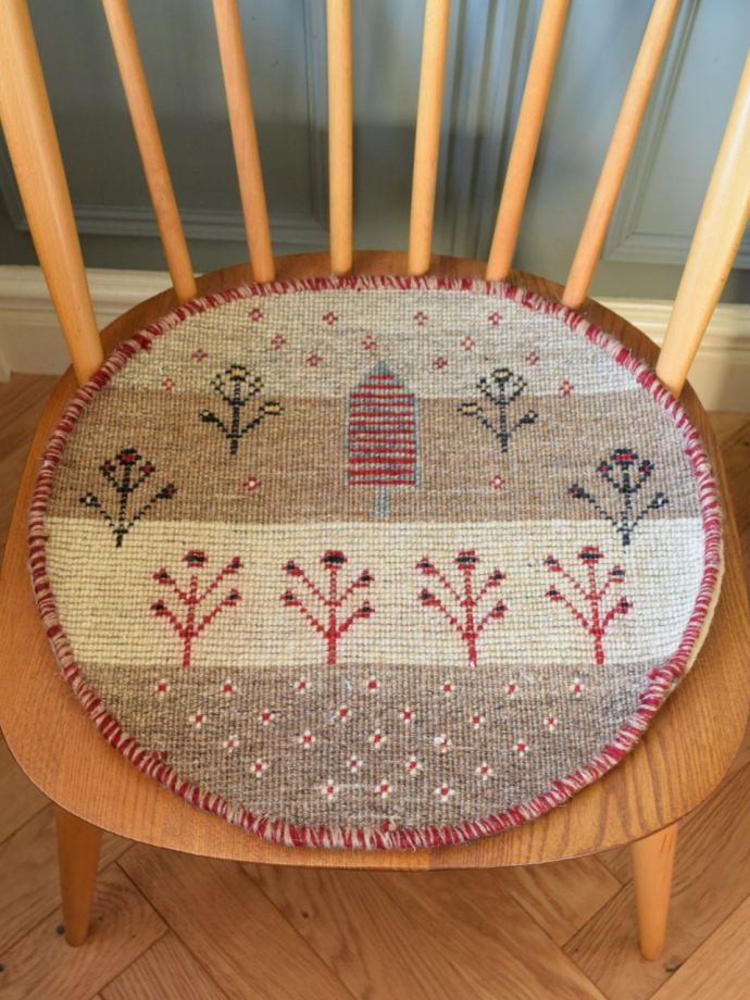 ギャッベの裏面