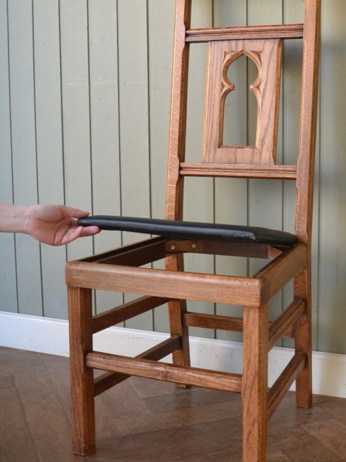 取り外しできる座面