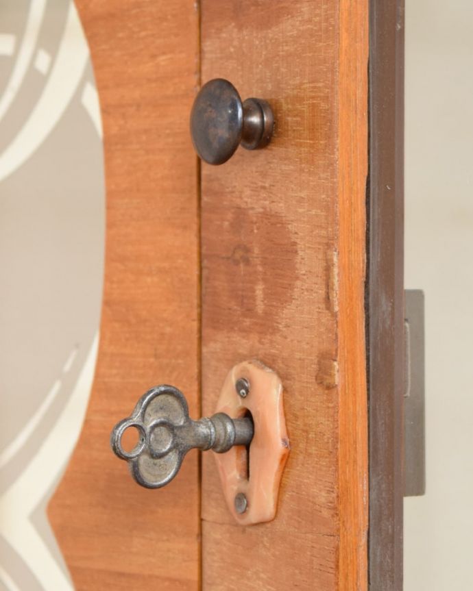 アンティークの鍵と取っ手