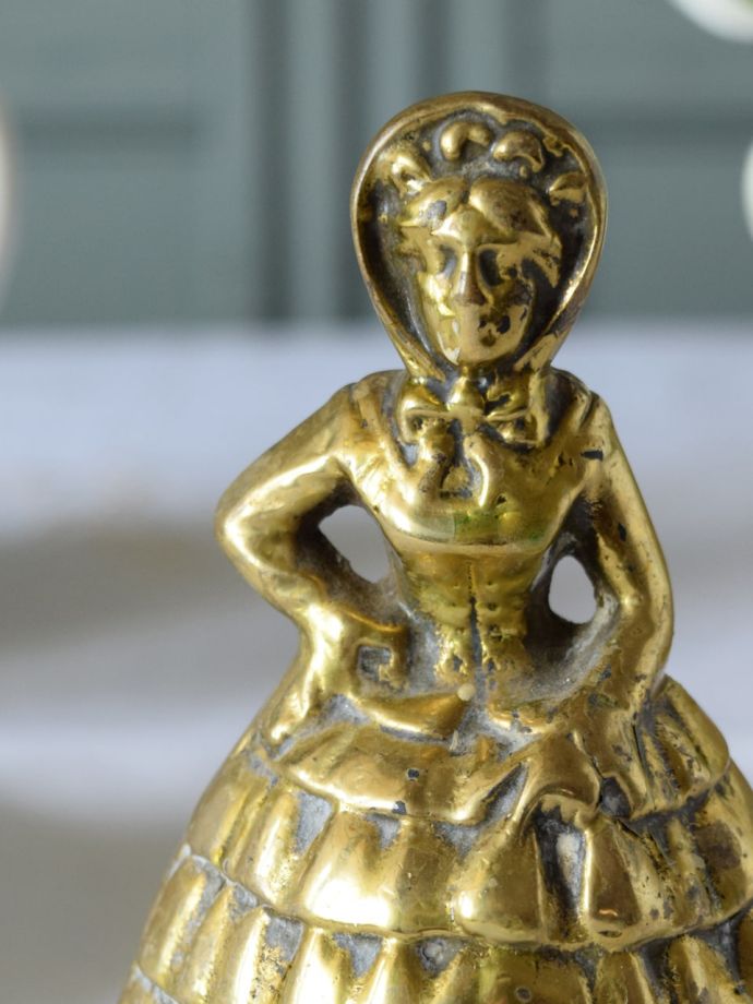 アンティークの真鍮ベル