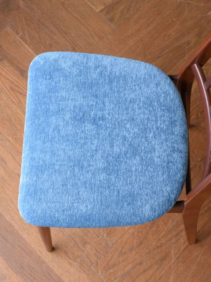 ビンテージチェアの座面