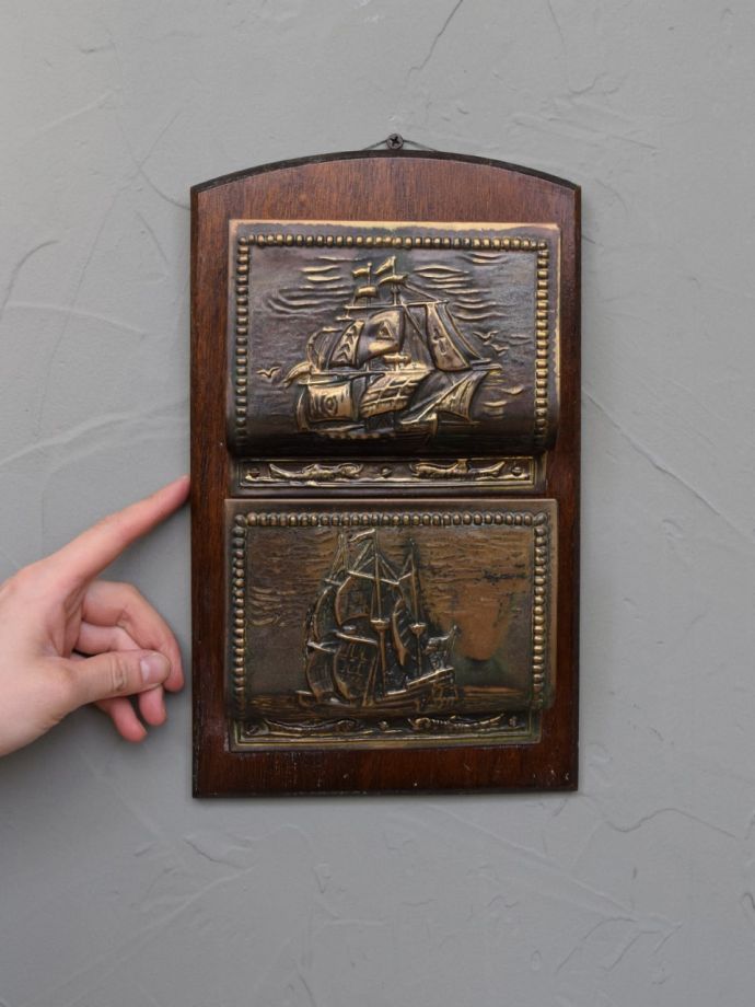 アンティークのレターラック