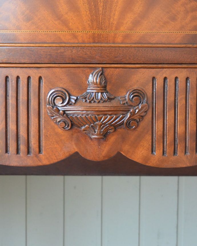 アンティークのキャビネット アンティーク家具 サイドボード (m-666-f)