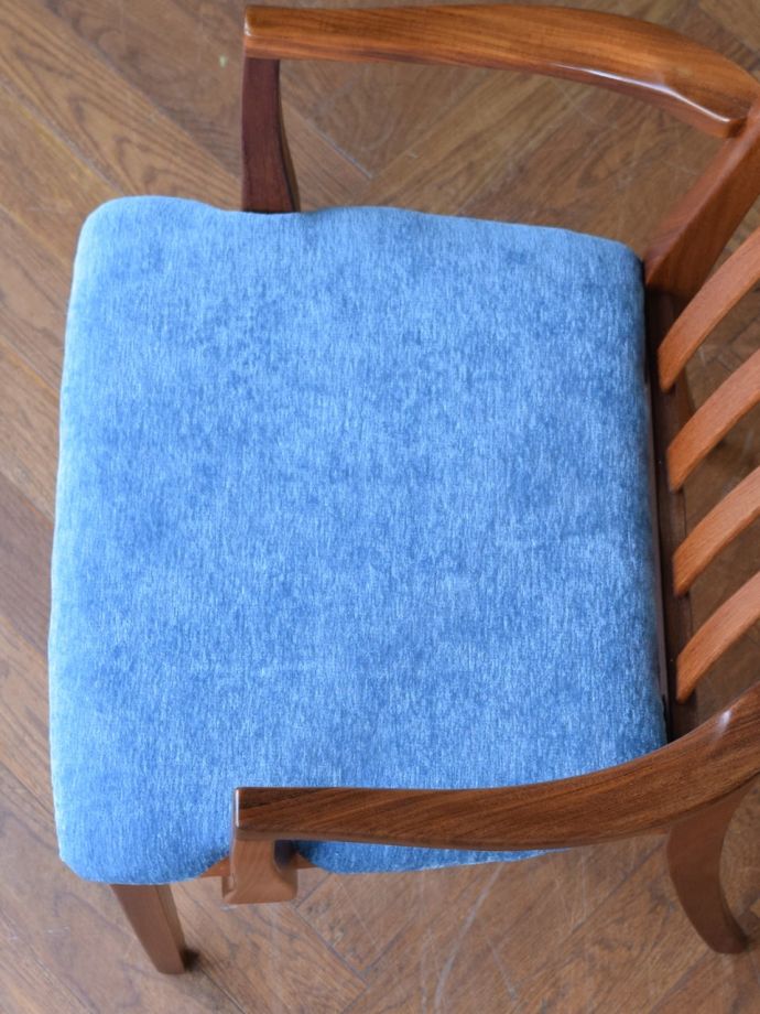 ビンテージチェアの座面