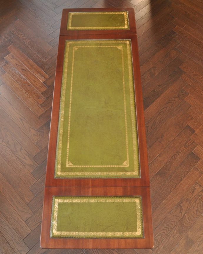 アンティークのテーブル アンティーク家具 バタフライテーブル 天板もキレイにお直ししました。(m-673-f)