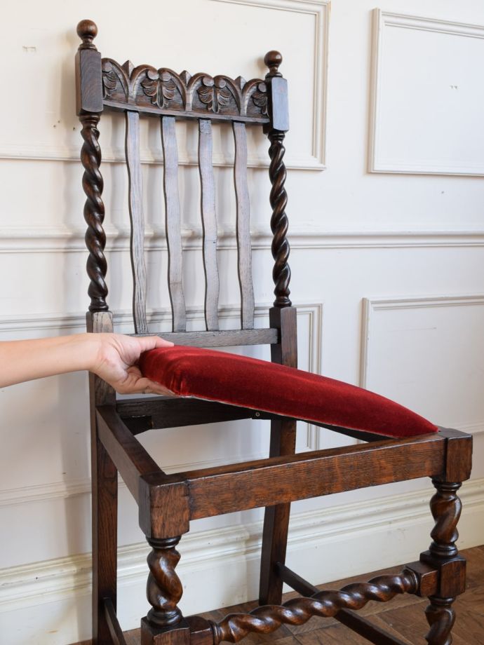 取り外しできる座面