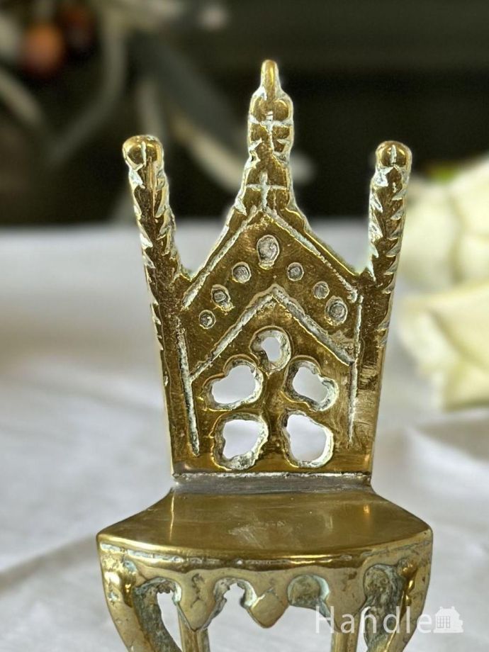 アンティーク真鍮製のオブジェ