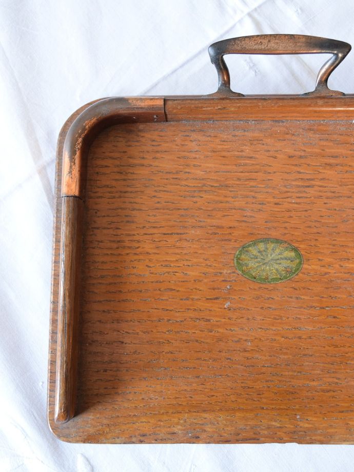 アンティークのクラムトレイ & ブラシ