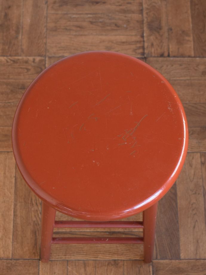 アンティークスツールの座面