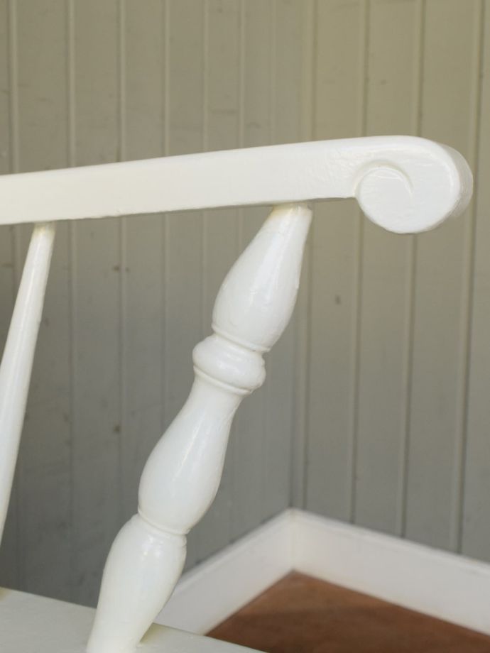 ウィンザーチェアのアーム