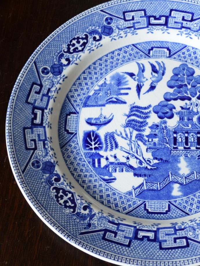 ウェッジウッド（Wedgwood & Co Ltd）のアンティーク食器、ウィロー