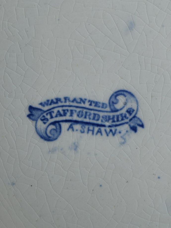 A.SHAWのバックスタンプ