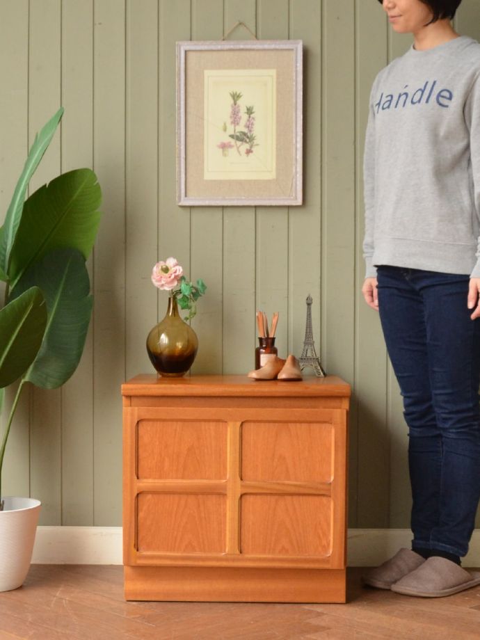 北欧スタイルのビンテージキャビネット