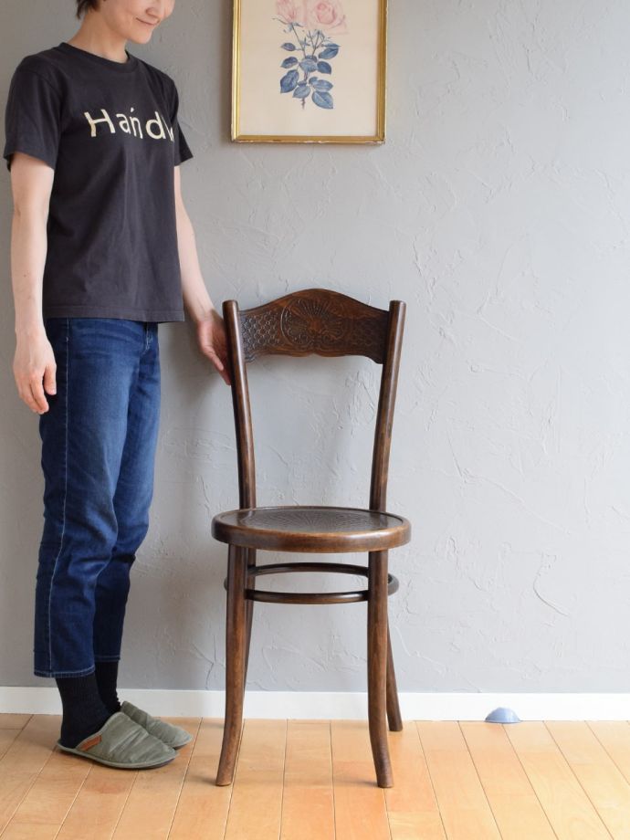 英国アンティークのベントウッドチェア