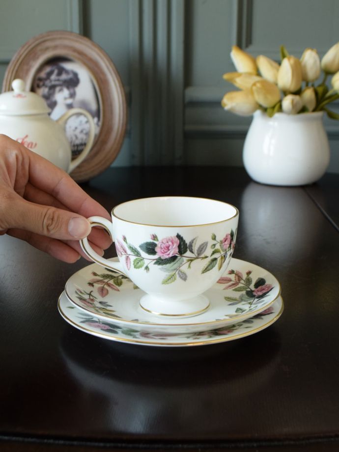 ウェッジウッドのカップ&ソーサー(トリオ)