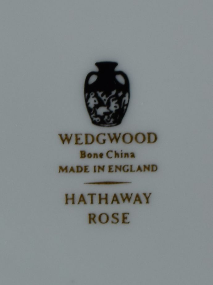 ウェッジウッドのポーセリンマーク