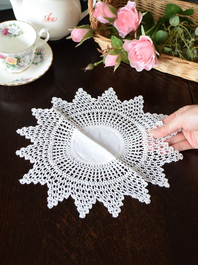 アンティークのレース