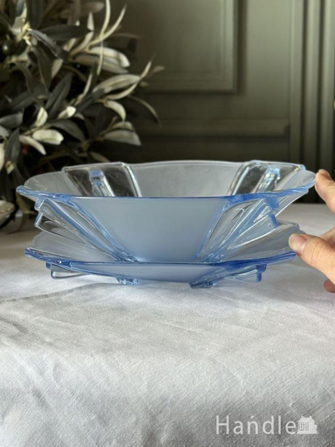 アンティークのガラス食器