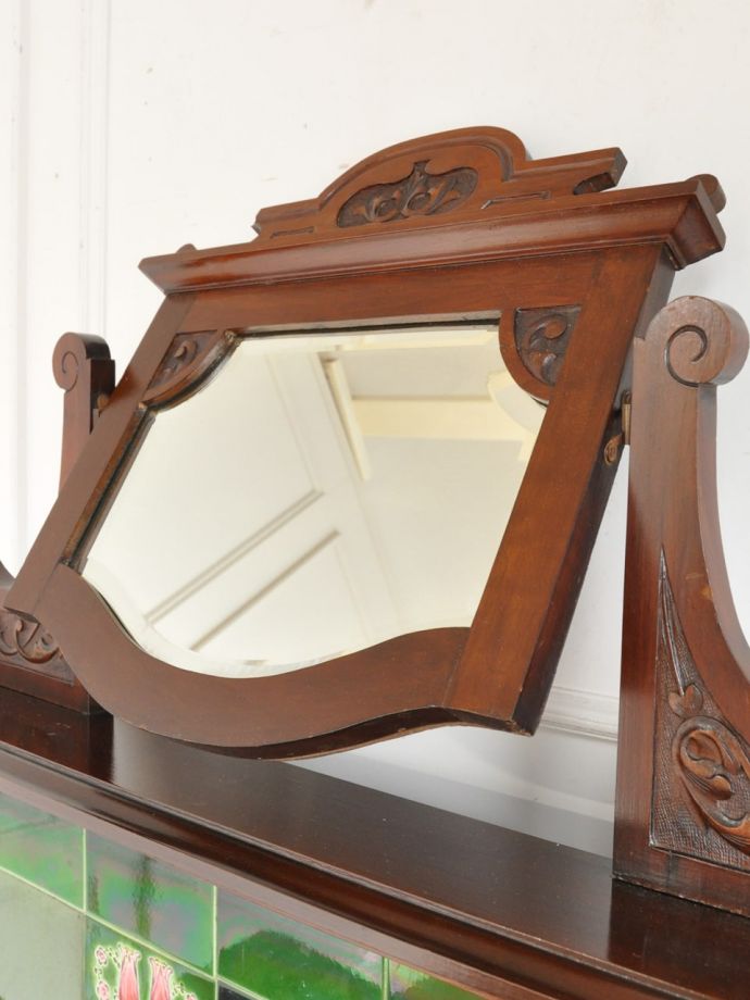 アンティークの鏡