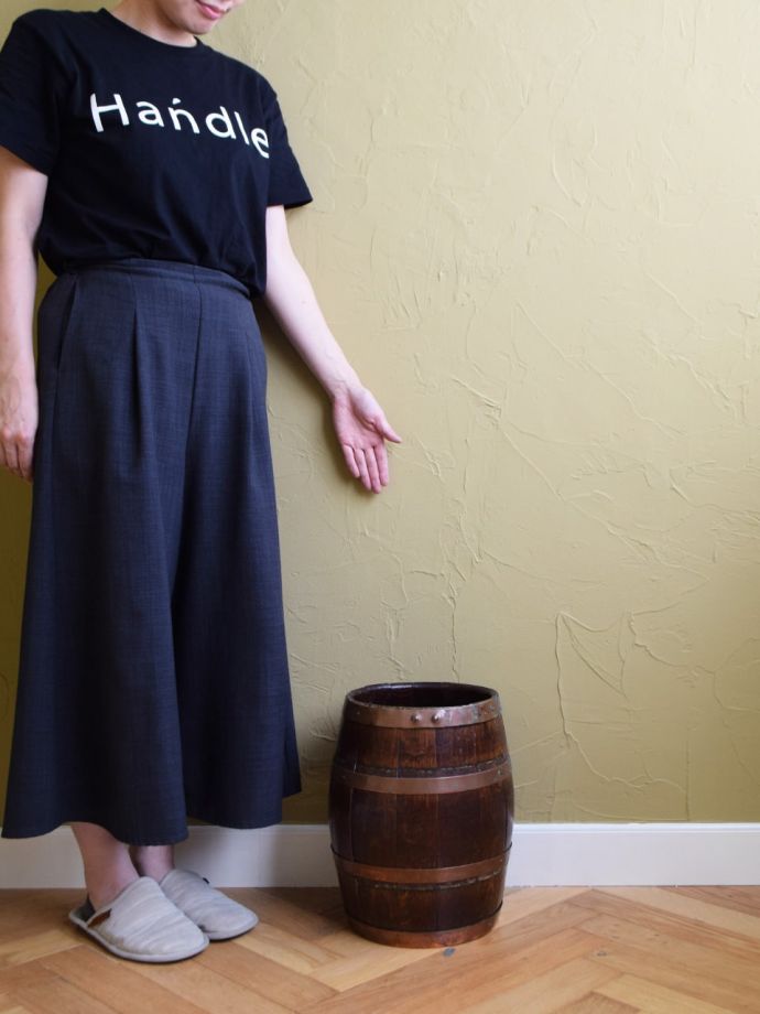 オーク材のアンティークバレル