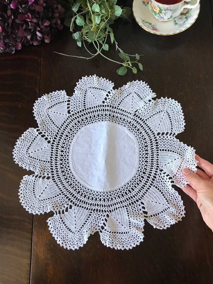 アンティークのレース