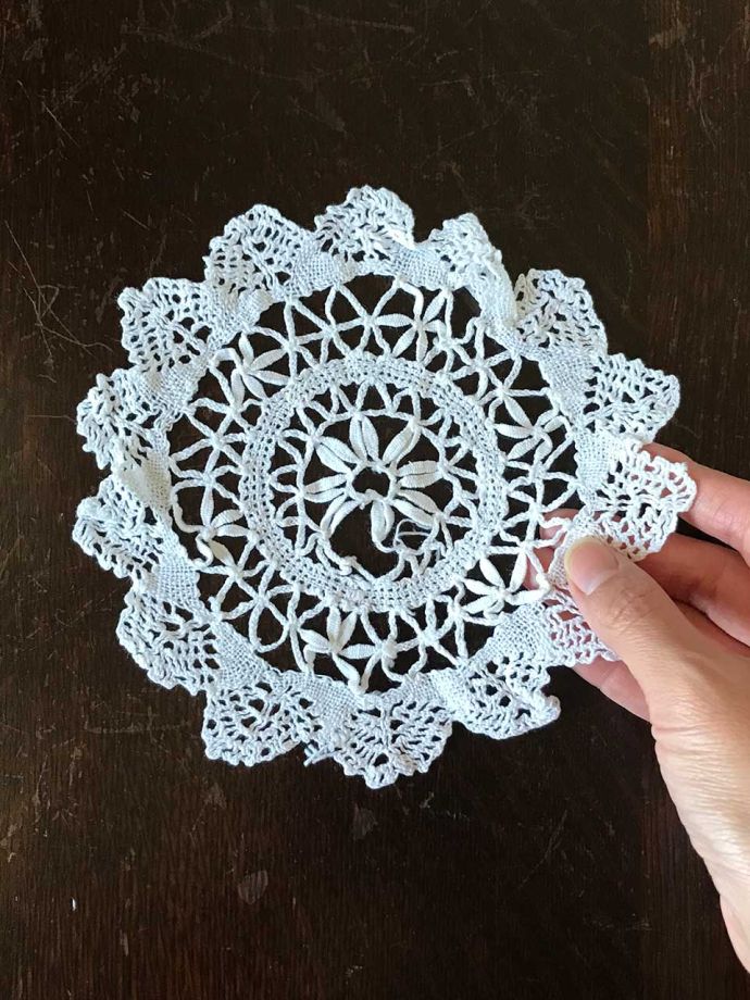 アンティークのレース