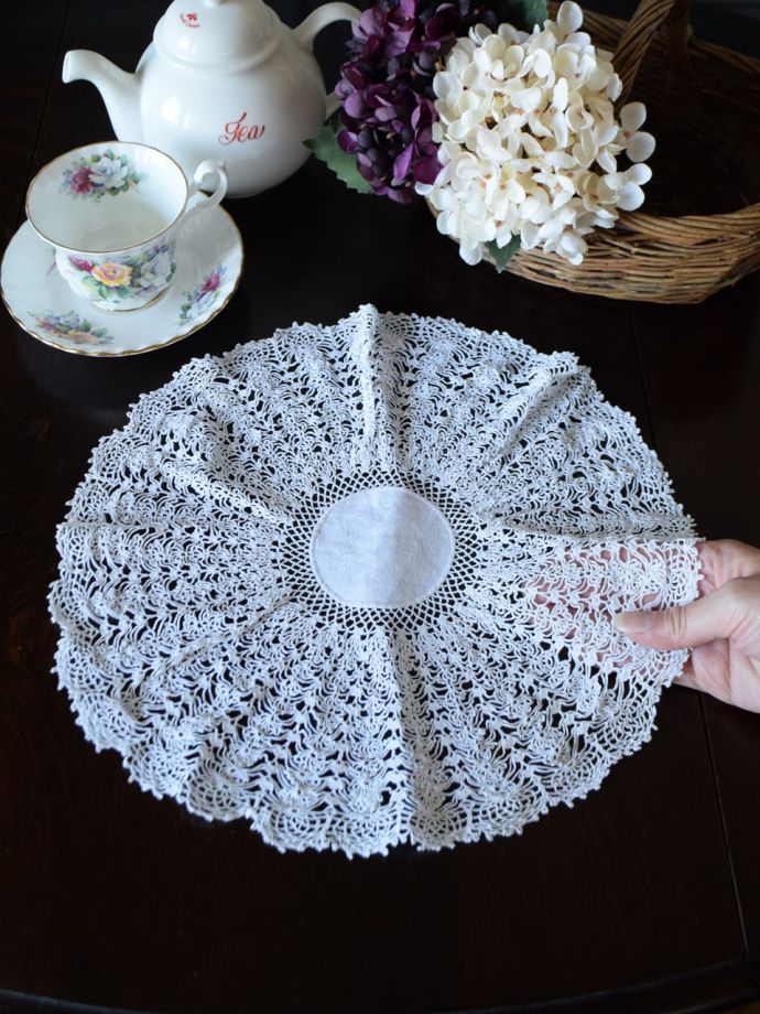 アンティークのレース