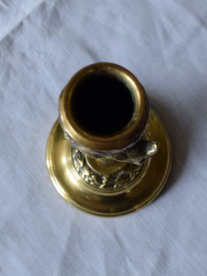 真鍮製のキャンドルスタンド