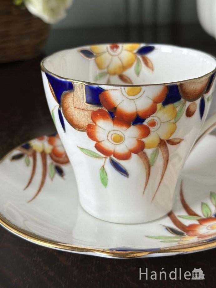 アンティークのカップ&ソーサー