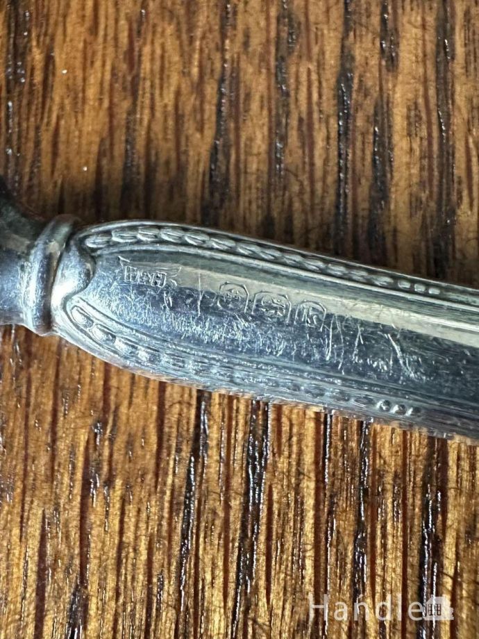 Walker＆Hall社のアンティークスターリングシルバーのフォーク