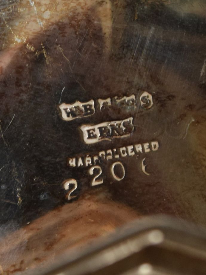 アンティークのシルバープレート