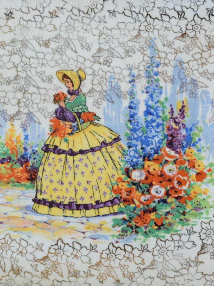 英国のアンティークプレート