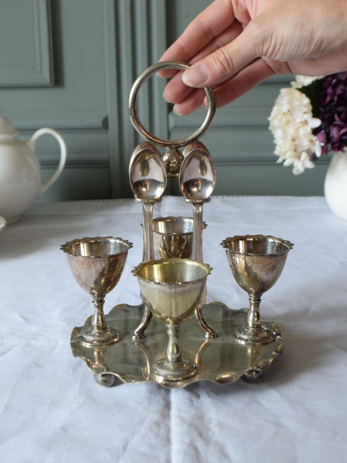 英国アンティークの銀製品