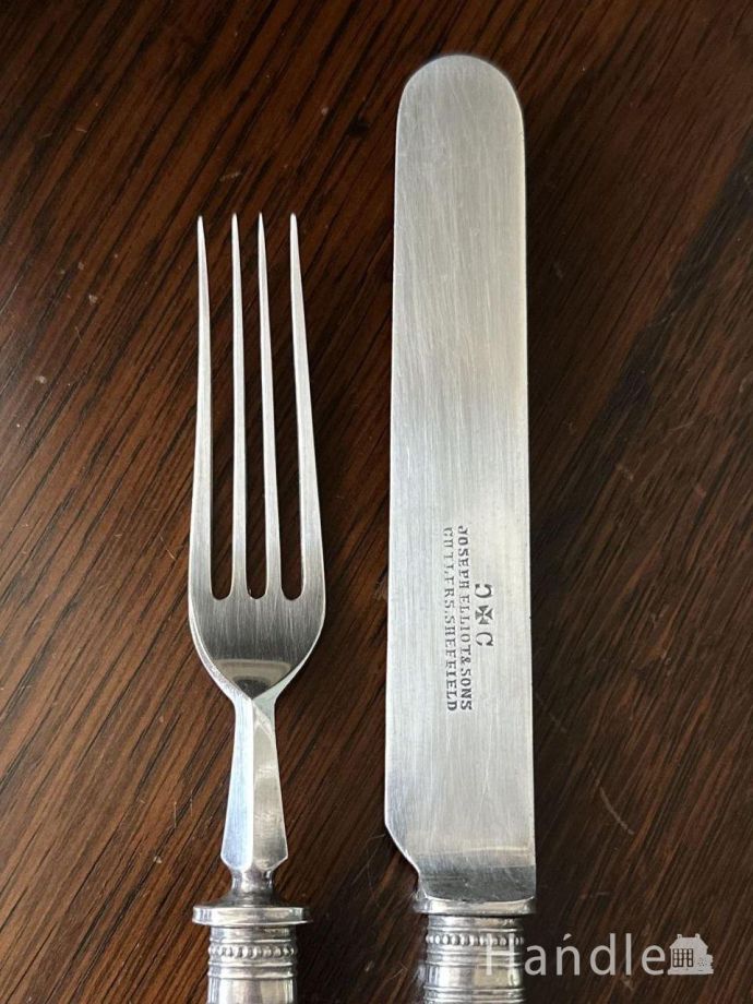 英国アンティークのシルバーカトラリー