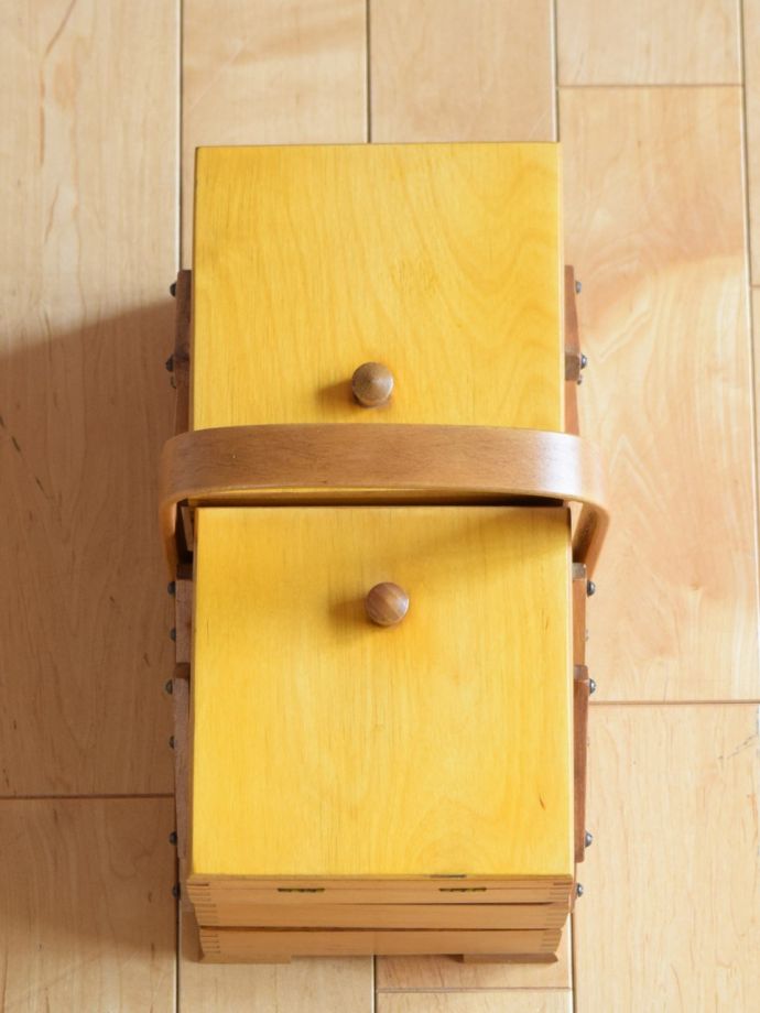 ソーイングボックスの天板