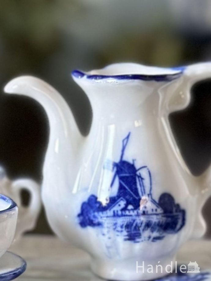 アンティークのミニティーセット