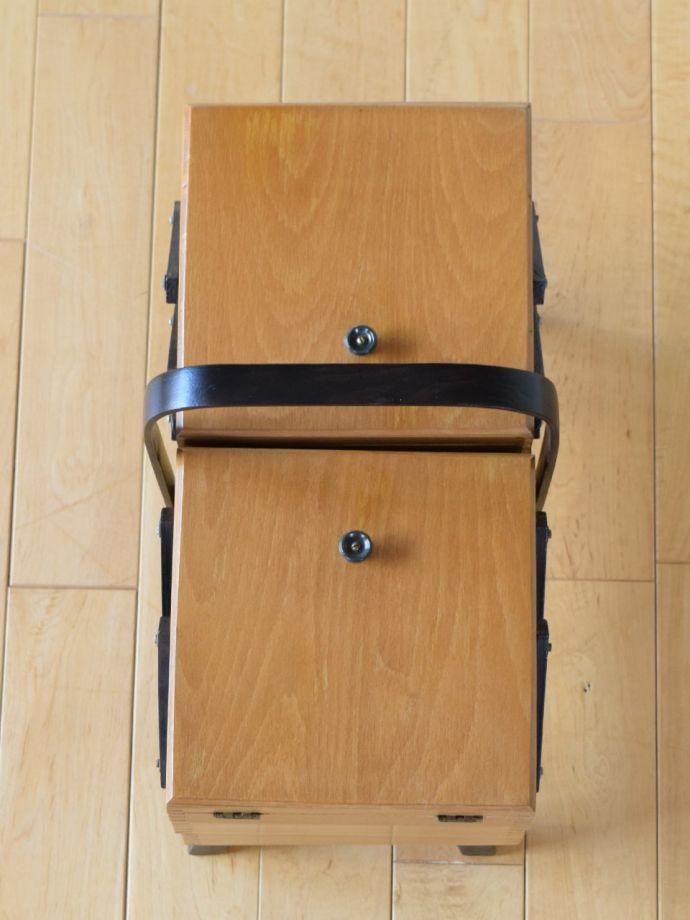 ソーイングボックスの天板