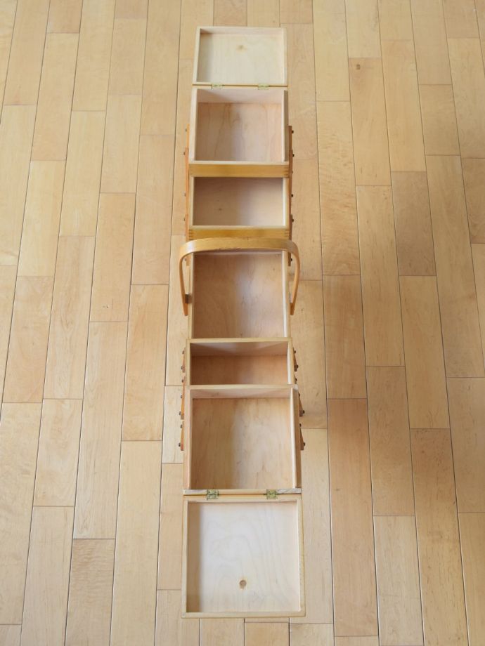 ソーイングボックスの中