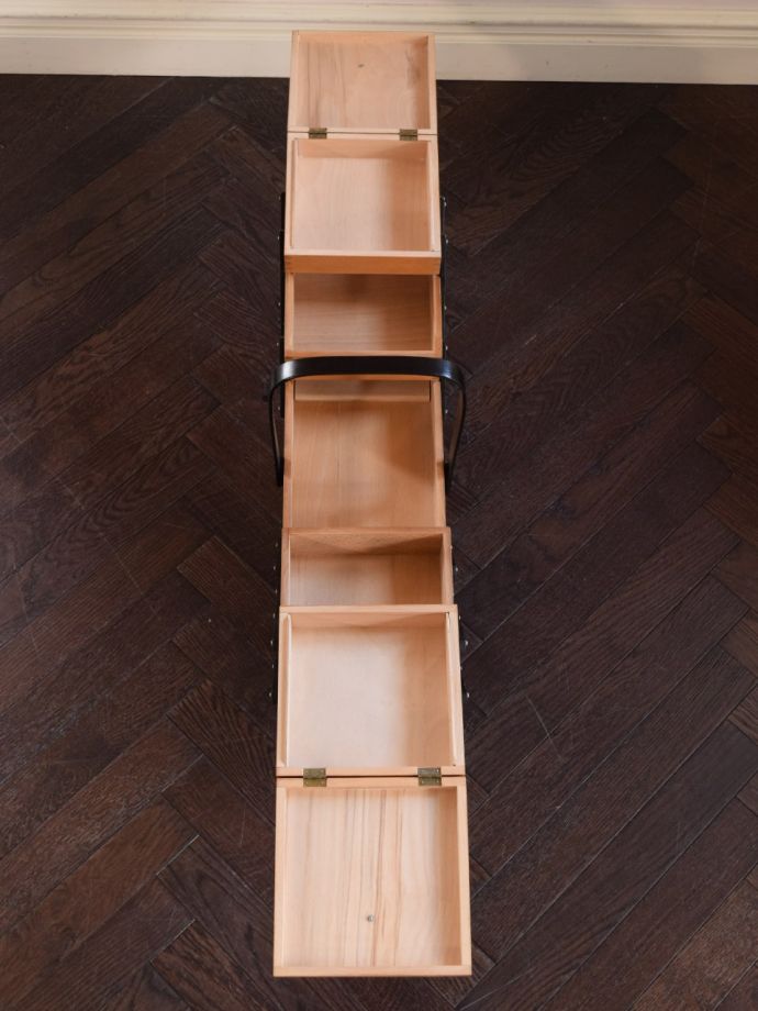 ソーイングボックスの中