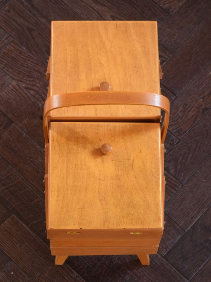 ソーイングボックスの天板