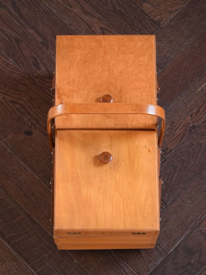 ソーイングボックスの天板