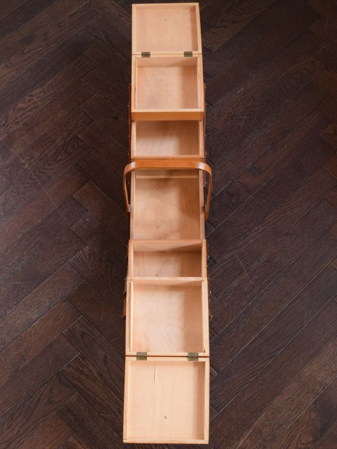 ソーイングボックスの中