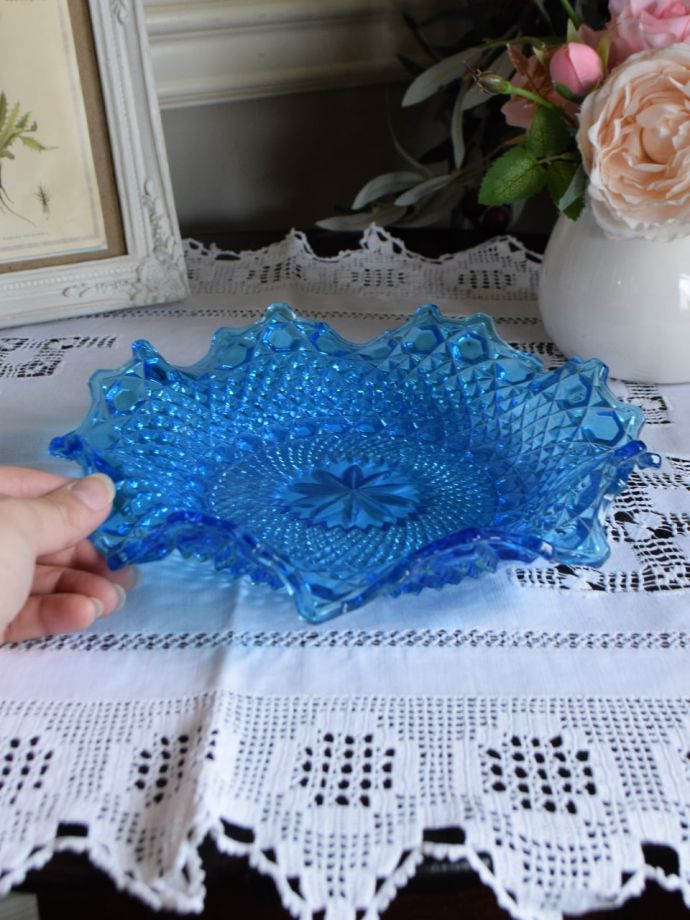 アンティークのガラス食器